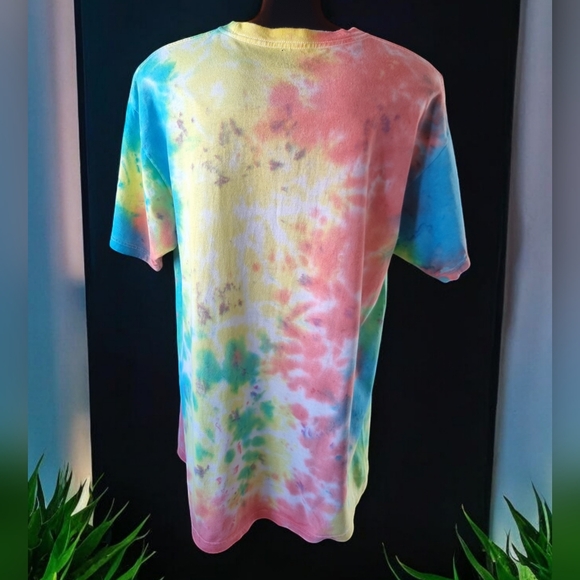 Vintage FENDER Tie Dye Music Graphic T-Shirt - Picture 4 of 8